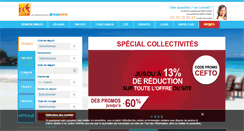 Desktop Screenshot of ccuesft.promosejours.com